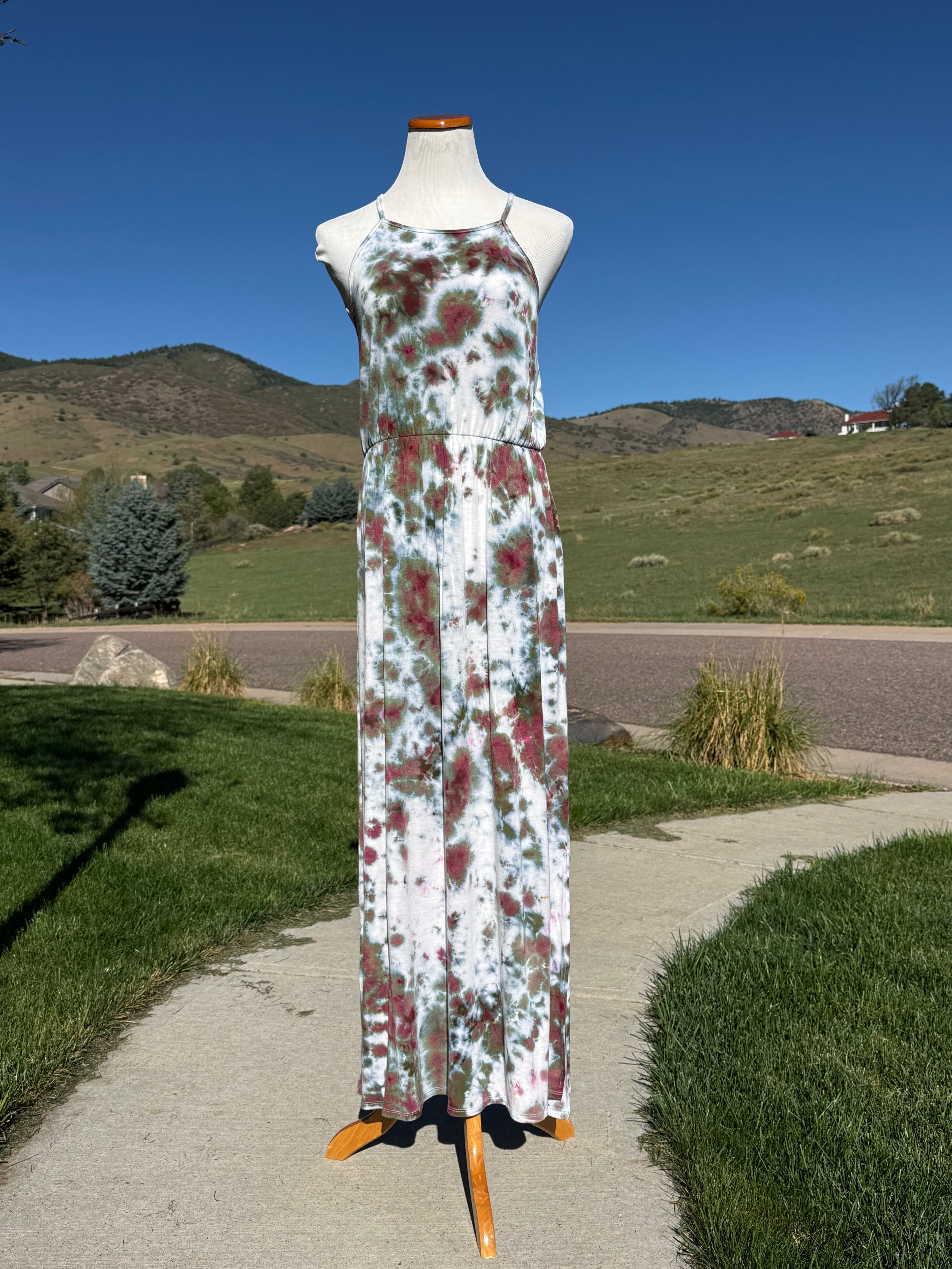 Rayon Maxi Dress X-Large