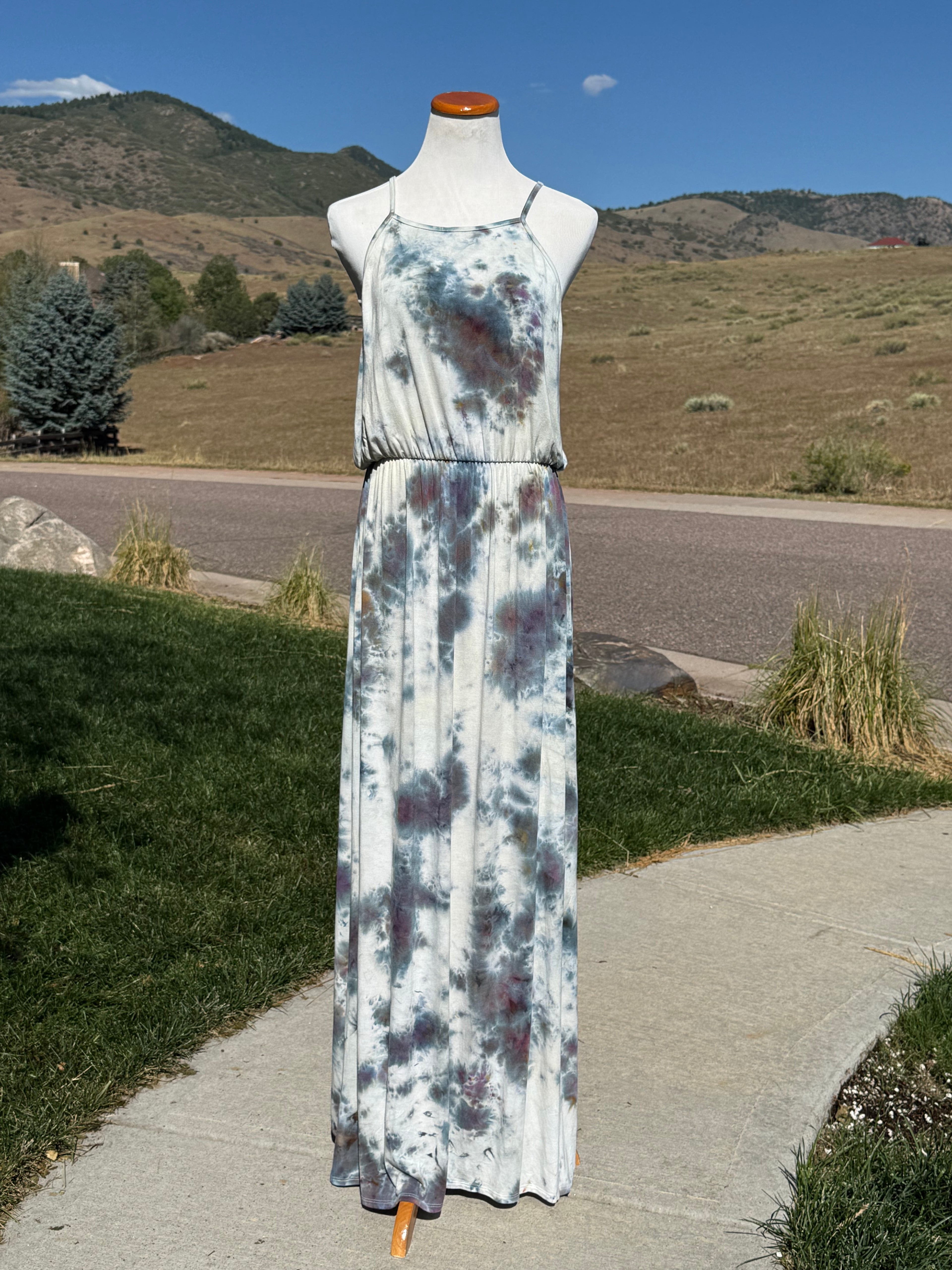 Rayon Maxi Dress X-Large