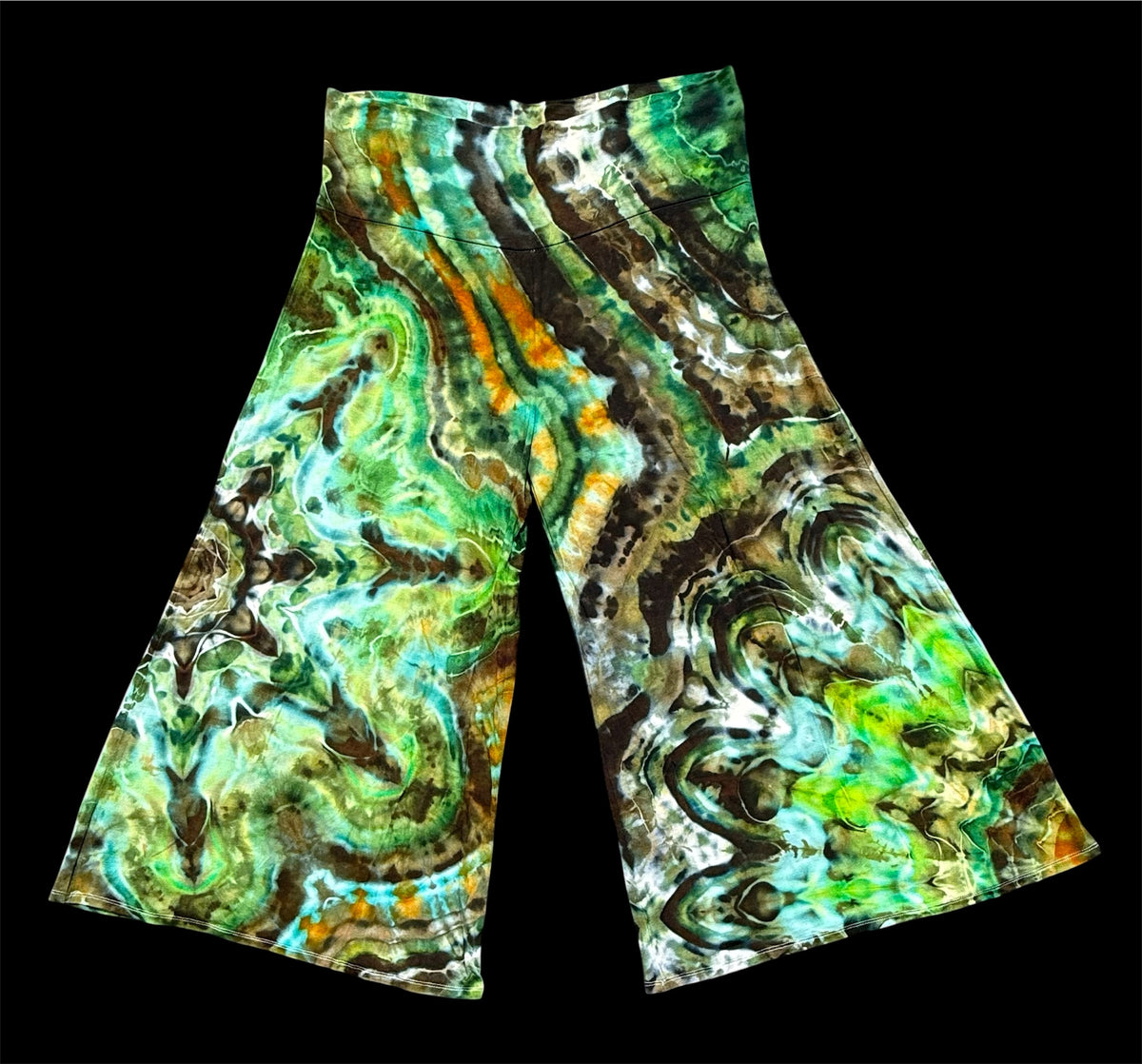 Rayon Palazzo Capris XXL