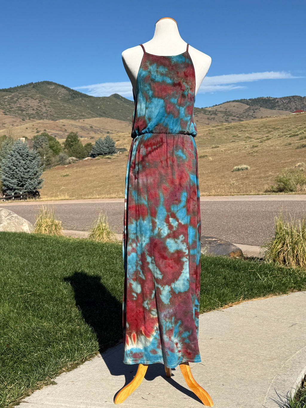 Rayon Maxi Dress X-Large
