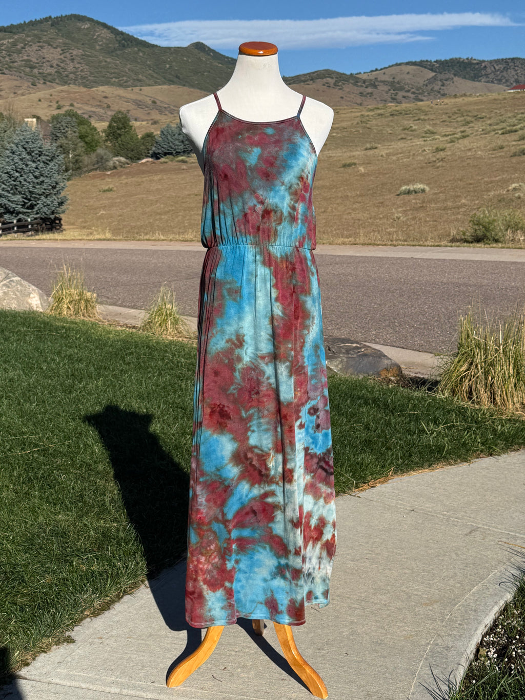 Rayon Maxi Dress X-Large