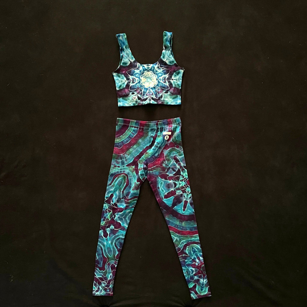 Crop Top Legging Set - Small Clearance