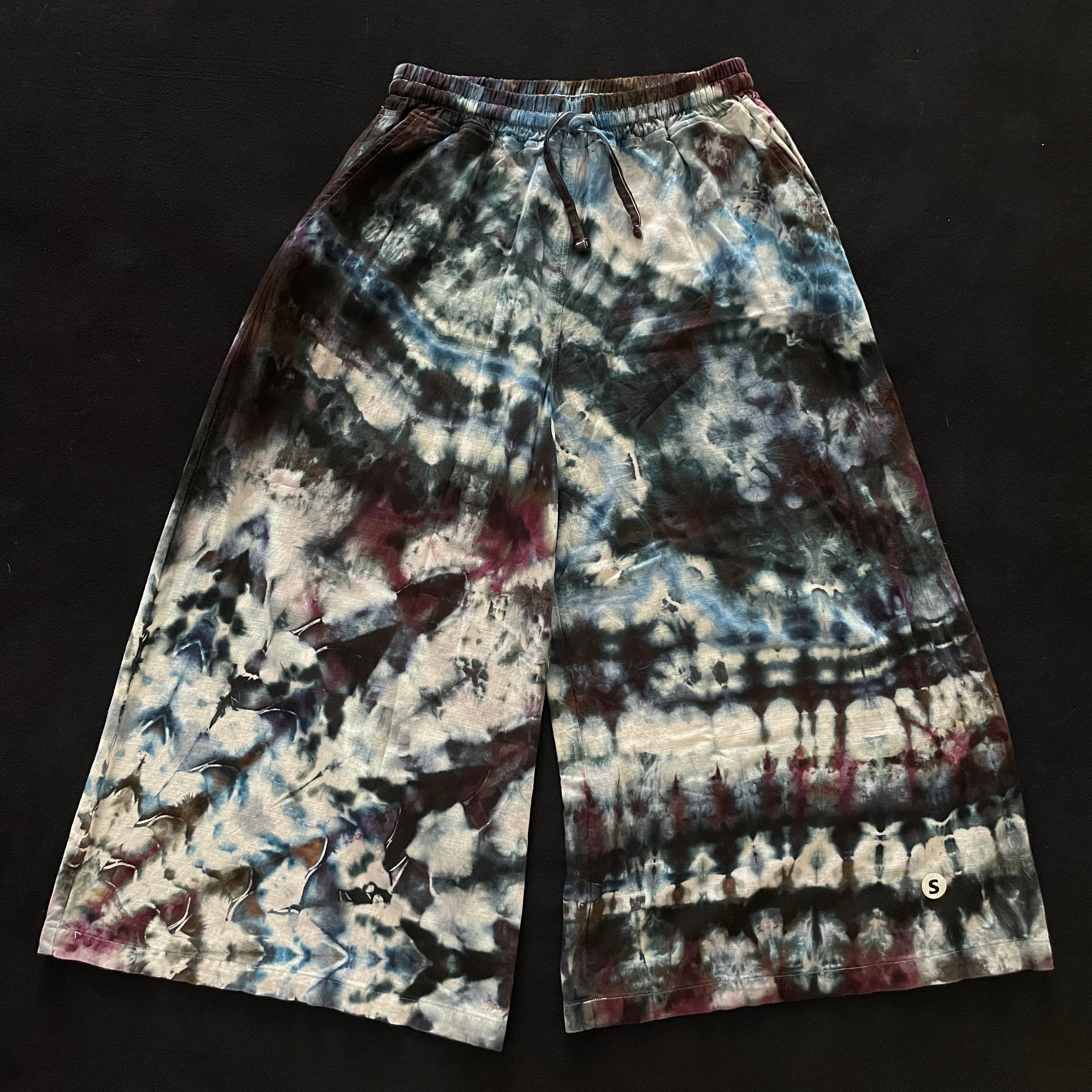 Linen/Rayon Palazzo Capris Small Clearance